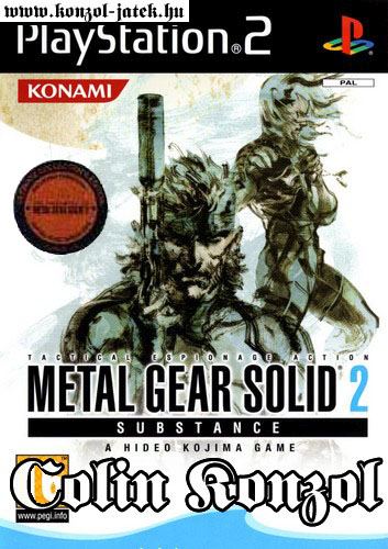 Metal Gear Solid 2 Substance Ultimate Collector’s Edition sticker