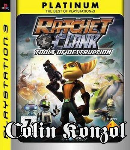 Ratchet & Clank Tools of Destruction (Platinum) (Multi borító)