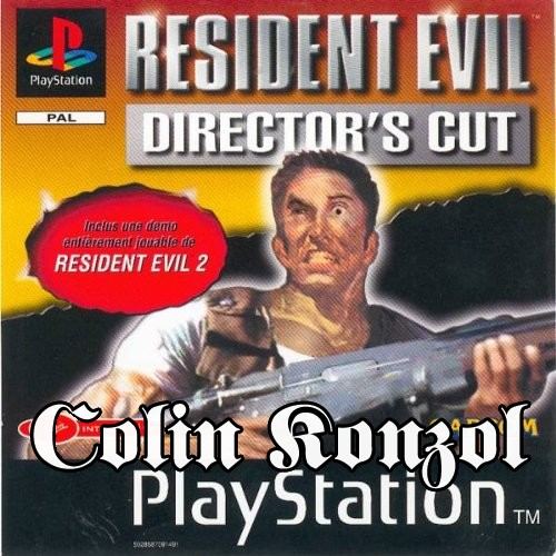 Resident Evil Director’s Cut lemez csak manual-al