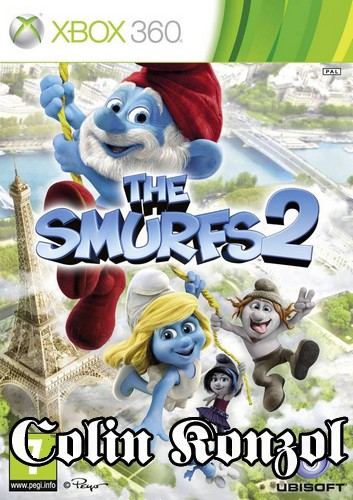 The Smurfs 2 (német boritó, angol nyelv)