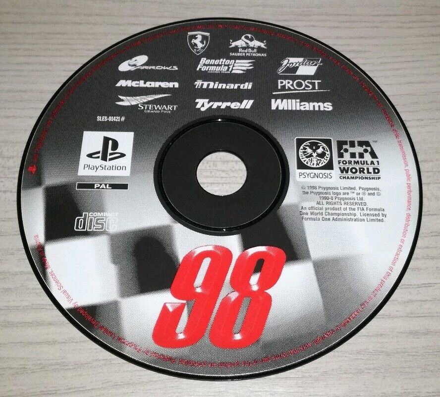 F1 98 (only disc)