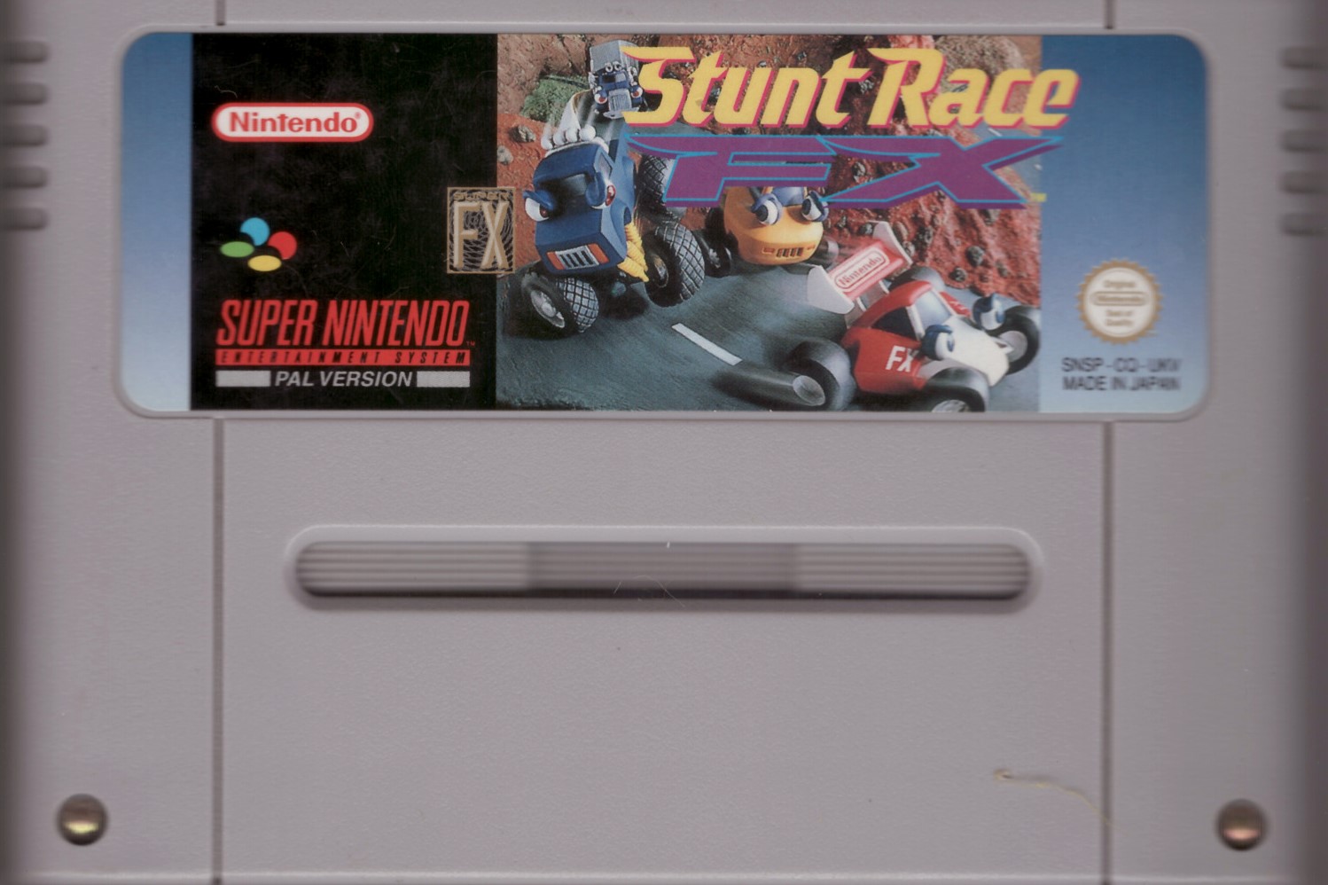 Stunt Race FX (SNES)  (SNSP-CQ-UKV) (CTR)