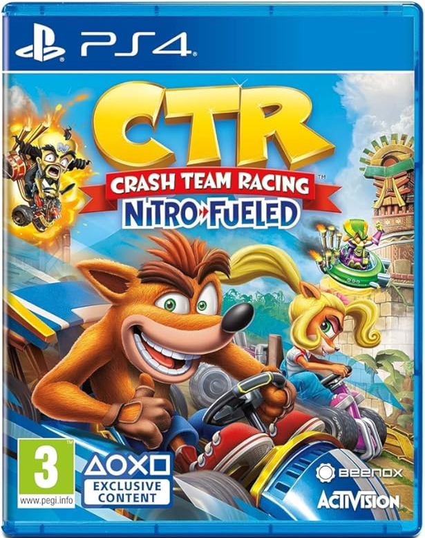 Crash Team Racing Nitro-Fueled (Offline 1-4) (Only Disk)