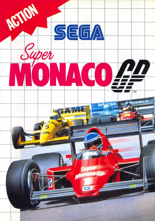 Super Monaco GP – SEGA Master System (boxed)
