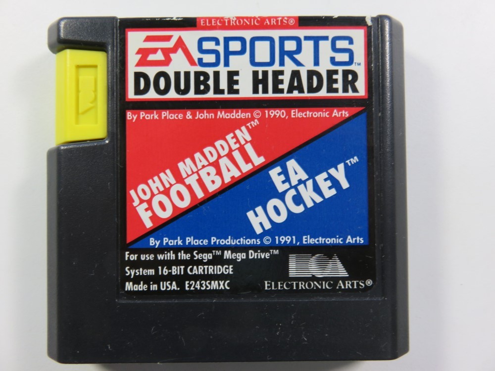 EA Sports Double Header – SEGA Genesis (Cartridge)