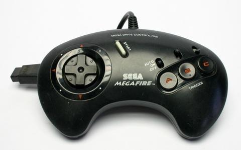 Sega Mega Fire Turbo Controller