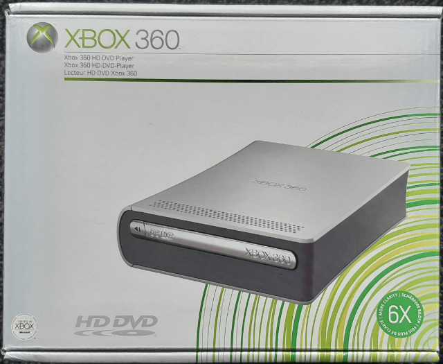 Microsoft Xbox360 HD-DVD Player (komplett, dobozos)
