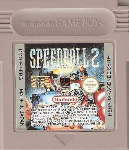 Speedball 2 Cartridge (Game Boy)  (DMG-E2-FRG)
