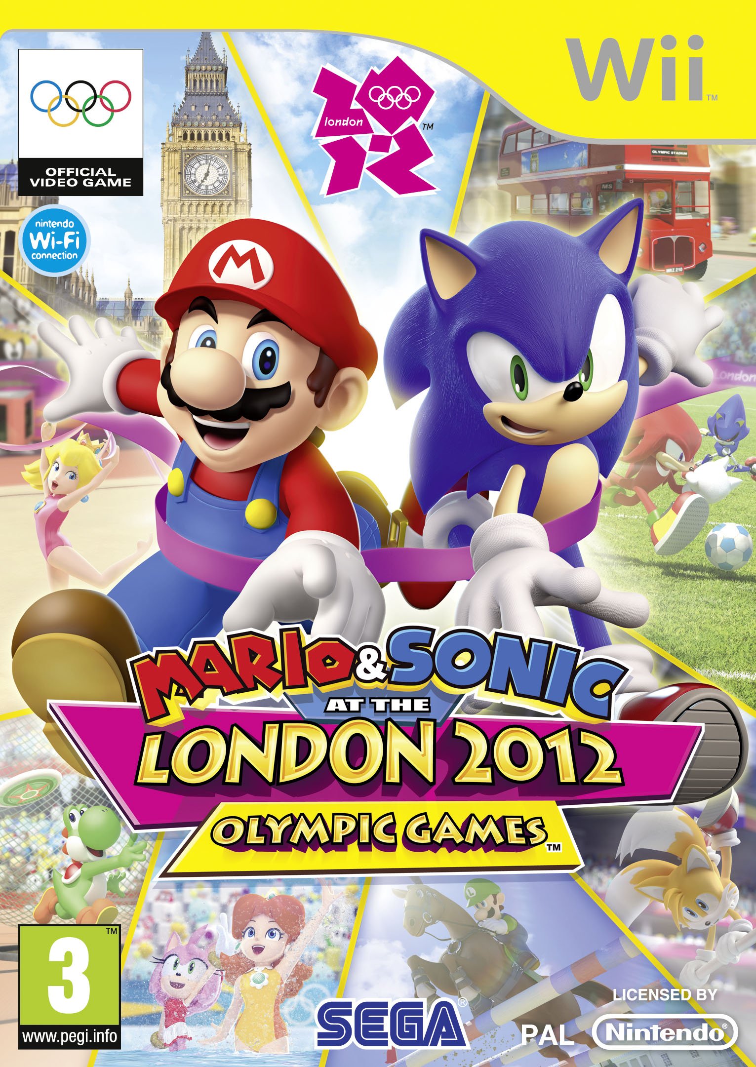 Mario and Sonic at the London 2012 Olympic games (Wii)