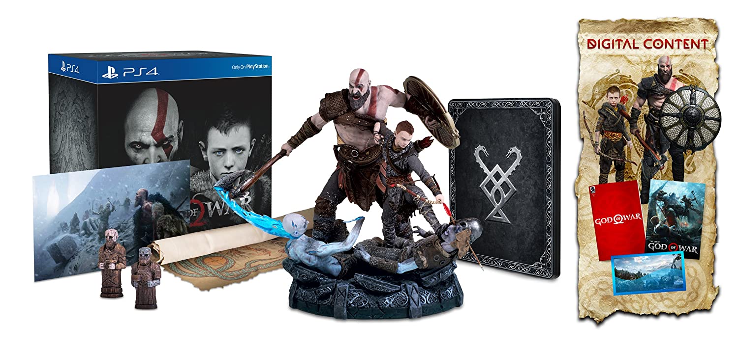 God of War 2018 Collector’s Edition (Sérűlt Steelbokkal) komplett