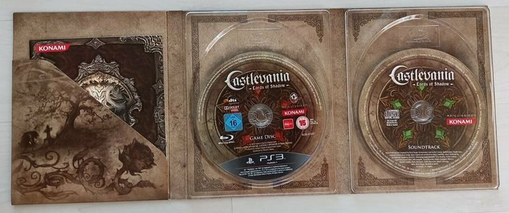 Castlevania Lords of Shadow Limited Collectors Edition Leporello tokban Soundtrack-el (USK)
