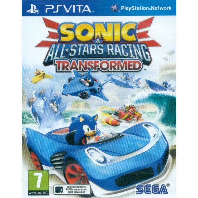 Sonic & All-Stars Racing Transformed (Co-op)( PS Vita) (USK)