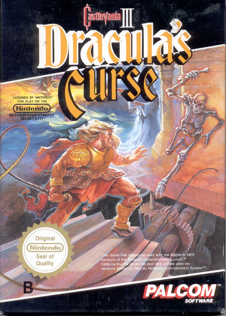 Castlevania III Dracula’s Curse (NES) PAL B (NO Manual) NES-VN-FRG Eredeti dobozában