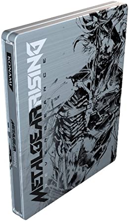 Metal Gear Rising Revengeance Limited Edition Steelbook játékkal (kártya nélkül, horpadás a Steelbookon