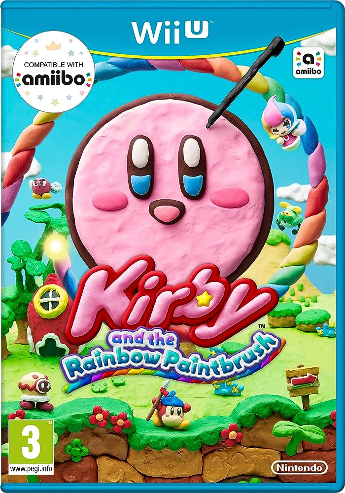 Kirby and the Rainbow curse Paintbrush