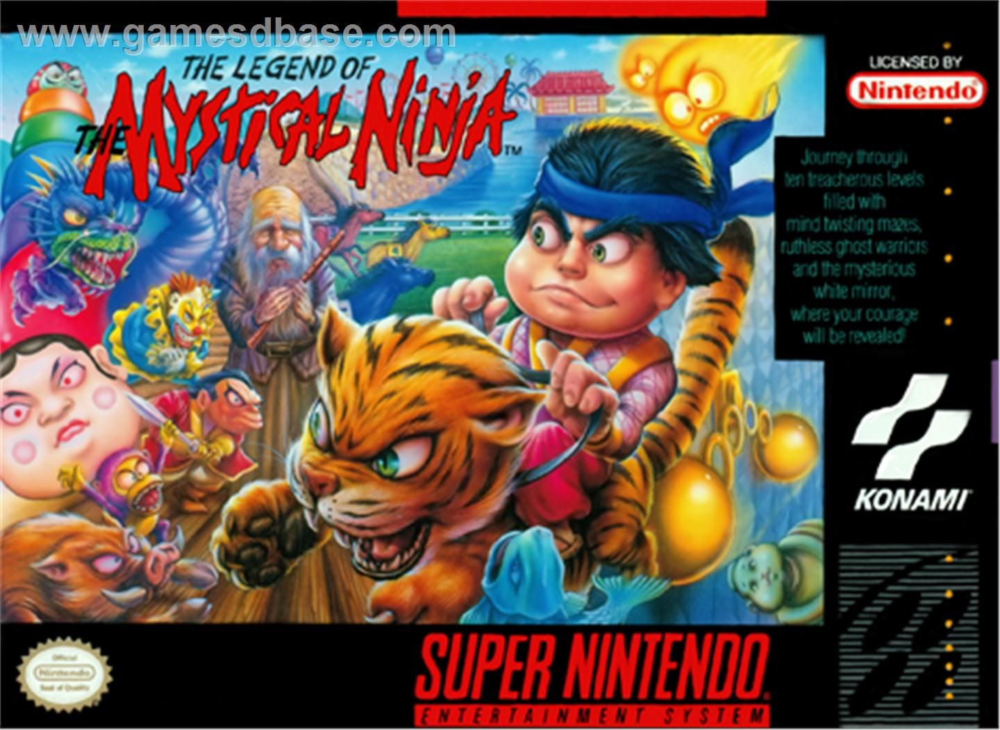 The Legend of Mystical Ninja (SNES)  (CTR) SNSP-GG-NOE/SFRG