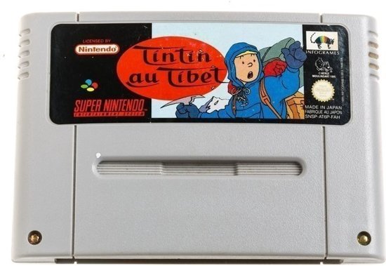 Tim in Tibet(SNES)  (CTR) SNSP-AT6P-NOE