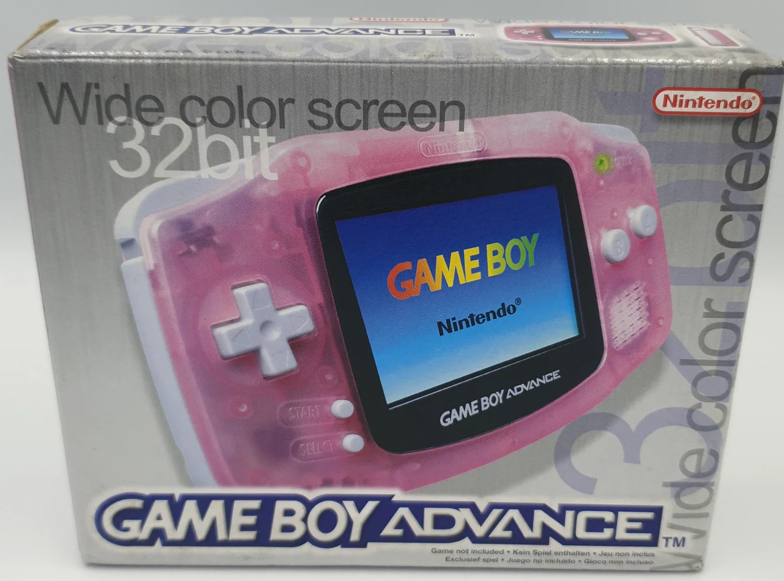 Nintendo Gameboy Advance Fuchsia Pink (CIB)