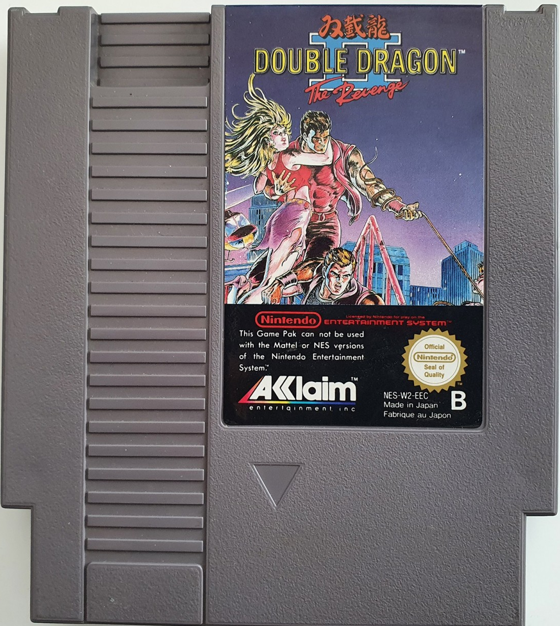 Double Dragon II The Revenge (NES-W2-EEC) CTR