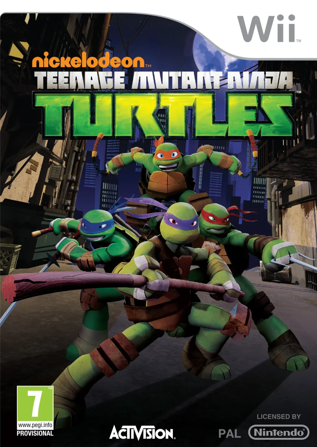 Nickelodeon Teenage Mutant Ninja Turtles (No Manual)