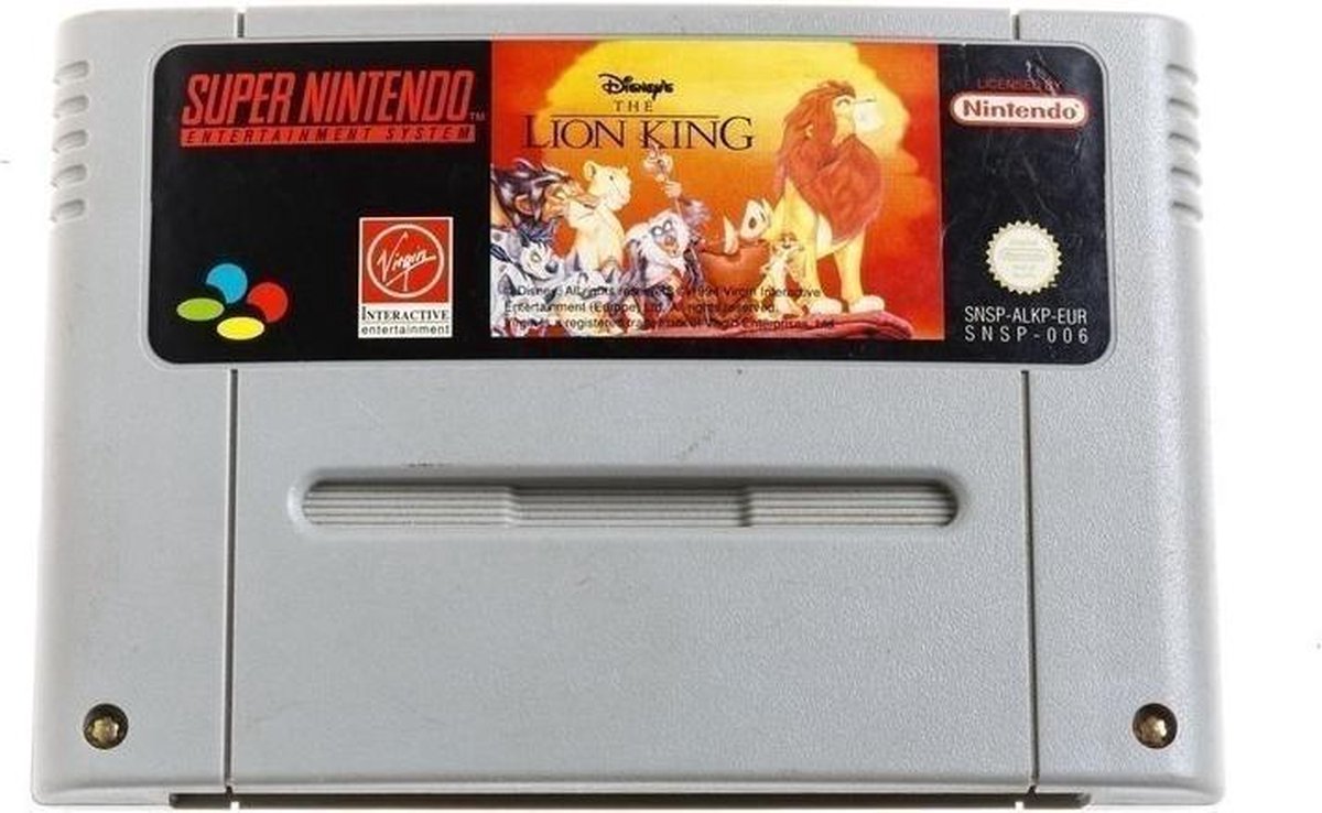 Disney The Lion King  (SNES) (CTR) SNSP-ALKP-EUR