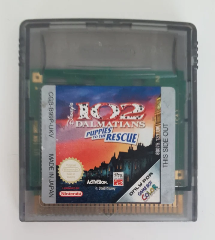 Disney’s 102 Dalmatians Puppies to the Rescue (GBC)  (CGB-B99D-NOE) Cartridge