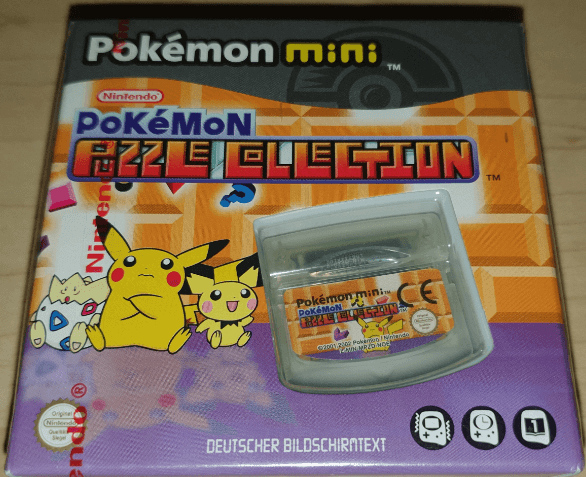 Pokémon mini Pokémon Puzzle Collection (Új, bontatlan) L-MIN-MPZD-NOE