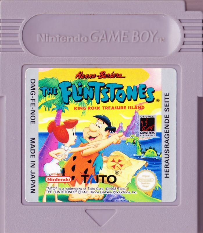 The Flinstones King Rock Treasure Island (Game Boy)  (DMG-FE-FRG)