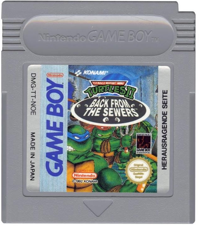 Teenage Mutant Ninja Turtles II: Back From The Sewers (Game Boy) (DMG-TT-FRG) CTR