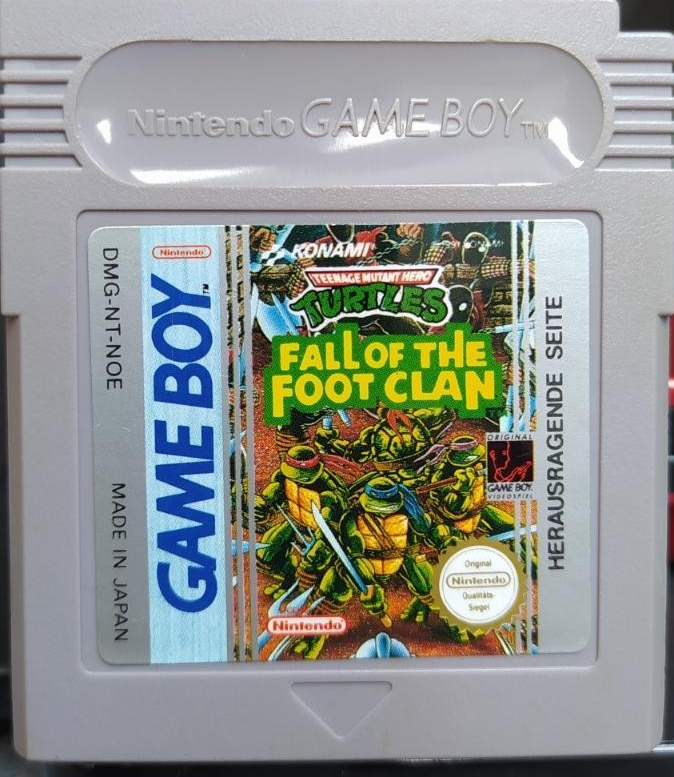 TMNT Fall Of the Foot Clan  (Game Boy) (DMG-NT-NOE) CTR
