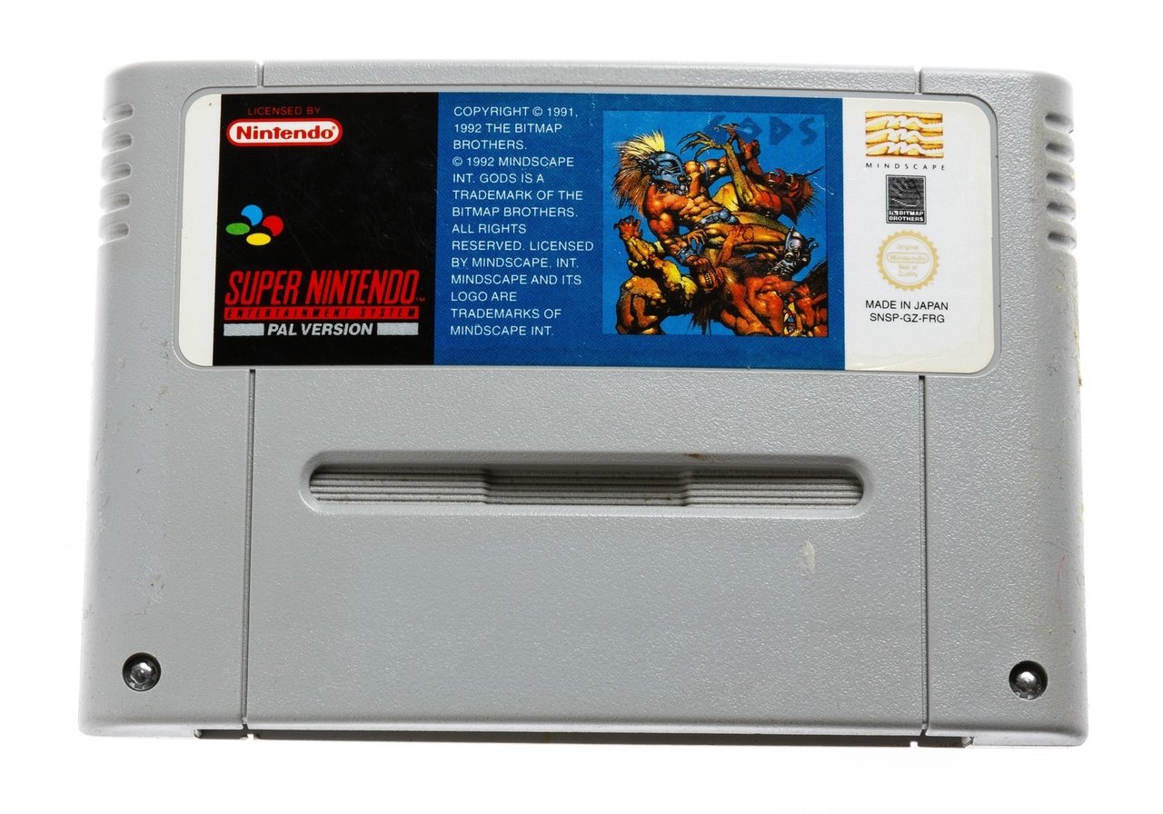 Gods (SNES)  (SNSP-GZ-FRG) CTR