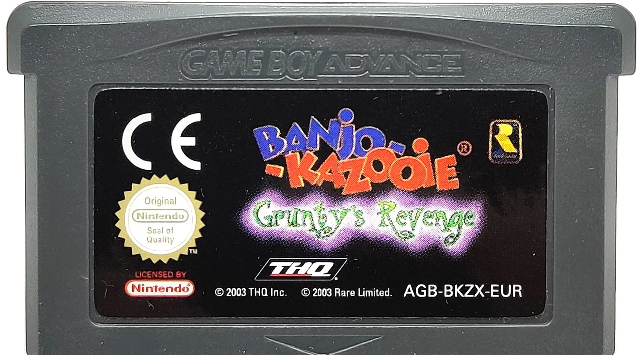 Banjo Kazooie Grunty’s Revenge (GBA)  (AGB-BKZI-ITA) CTR (OLASZ)