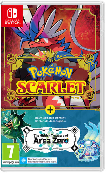 Pokémon Scarlet (100 Poké ball kód él) (NSW)