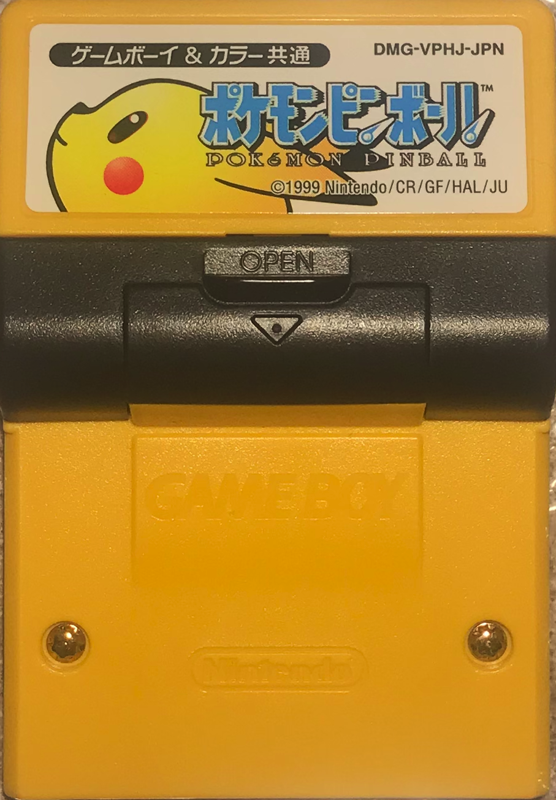 Pokémon Pinball (NTSC-J) Cartridge