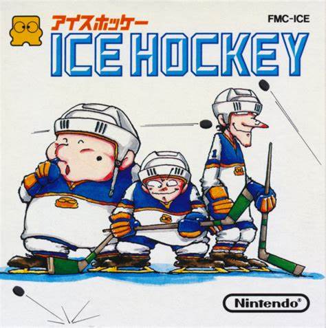 (Famicom Disk System) Ice Hockey (NTSC-J)Eredeti tokjában