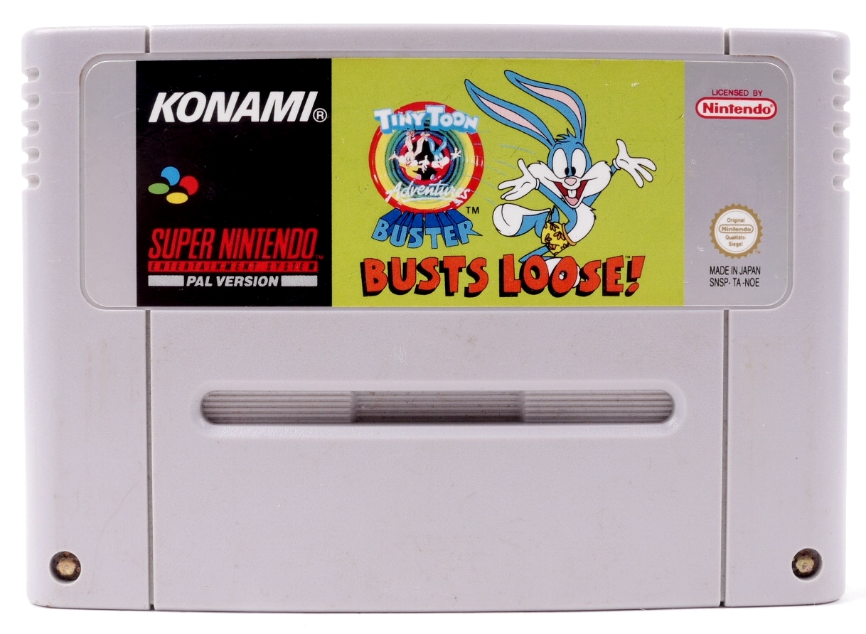 Tiny Toon Adventures: Buster Busts Loose  (SNES)  (SNSP-TA-UKV)