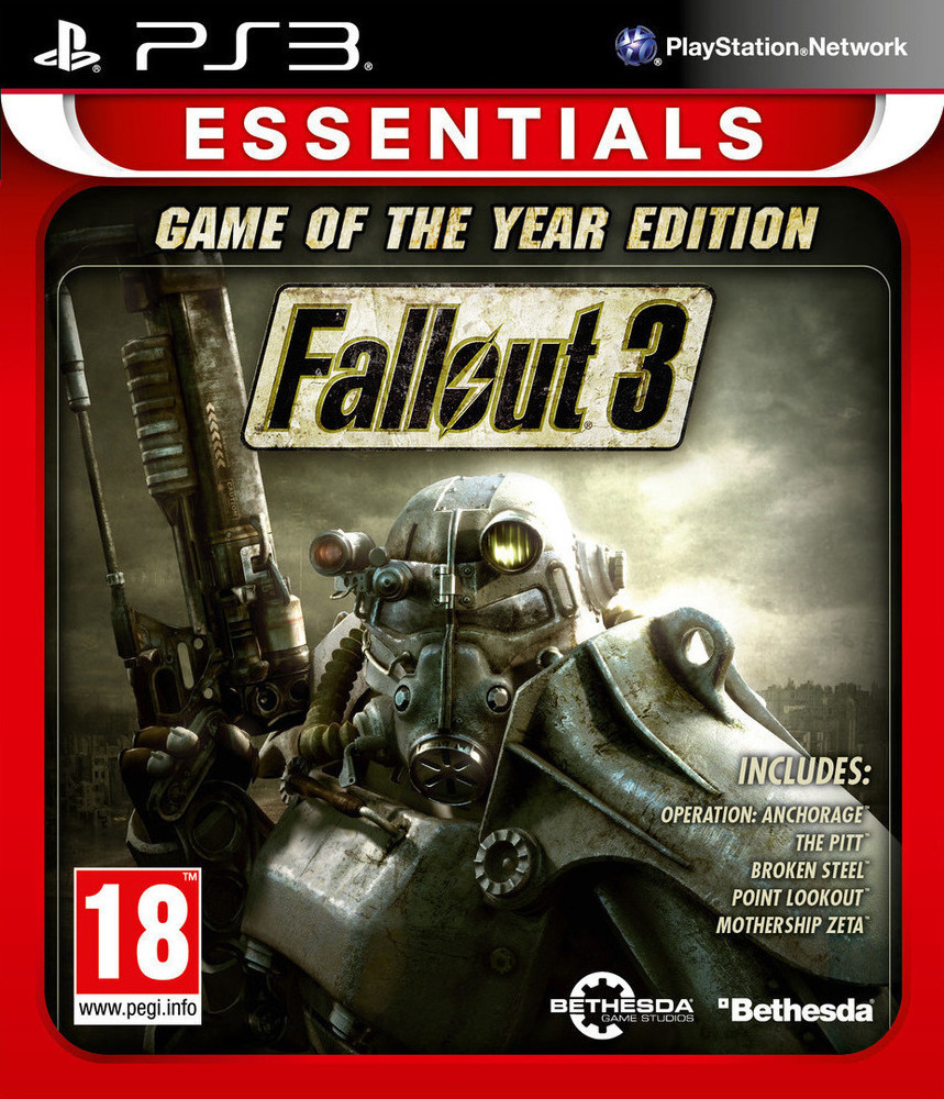 Fallout 3 (Game of the Year E.)  Essentials (Német)