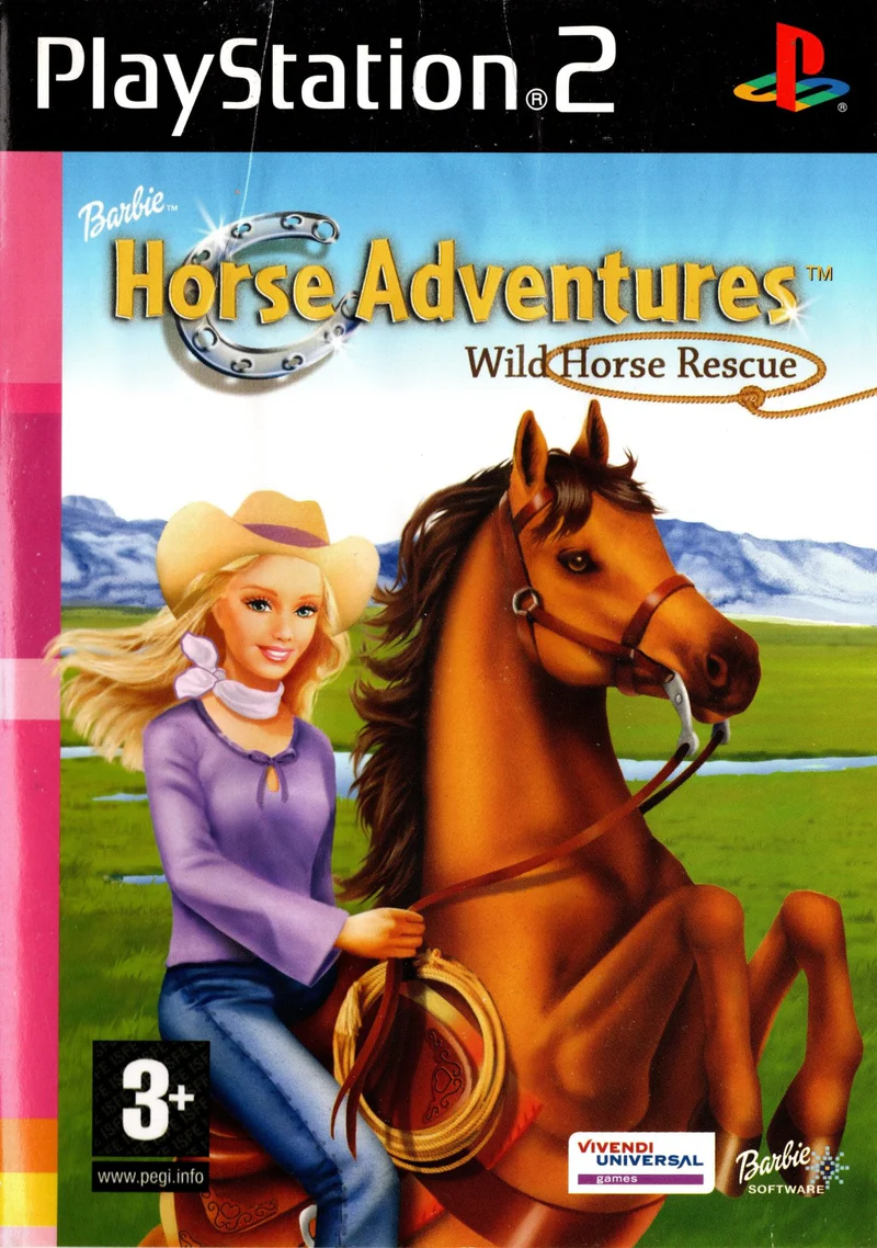 Barbie Horse Adventures Wild Horse Rescue (No Manual)