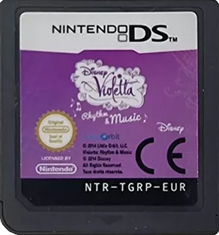 Disney’s Violetta Rhythm and Music (DS) Cartridge