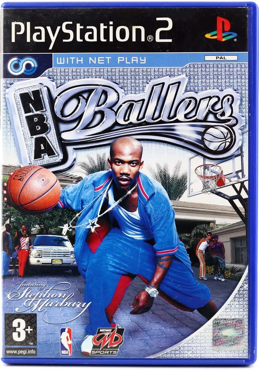 NBA Ballers (A manual sérült a sarkán)