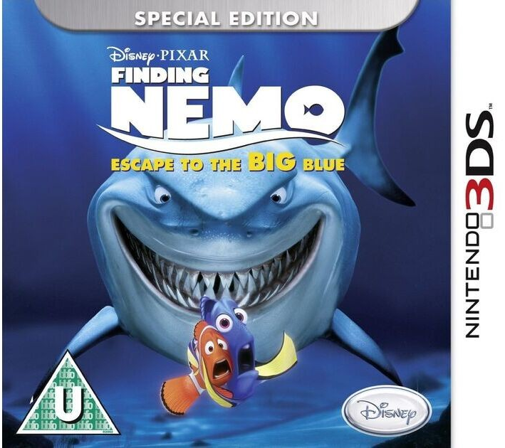 Disney Pixar Finding Nemo Escape To The BIG Blue (3DS) Special Edition