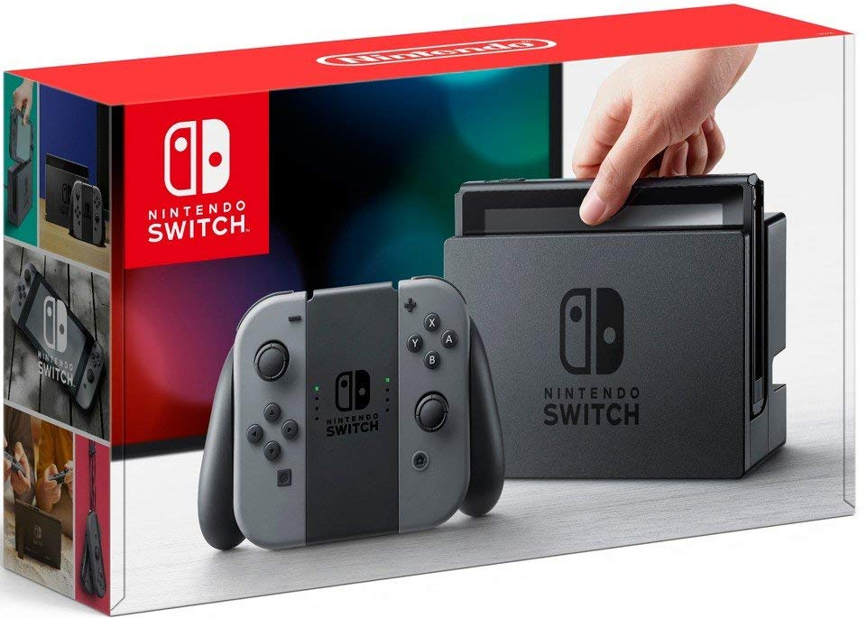 Nintendo Switch V1 Mario Kart 8 és Mario Odyssey dobozban (Játék nélkül)