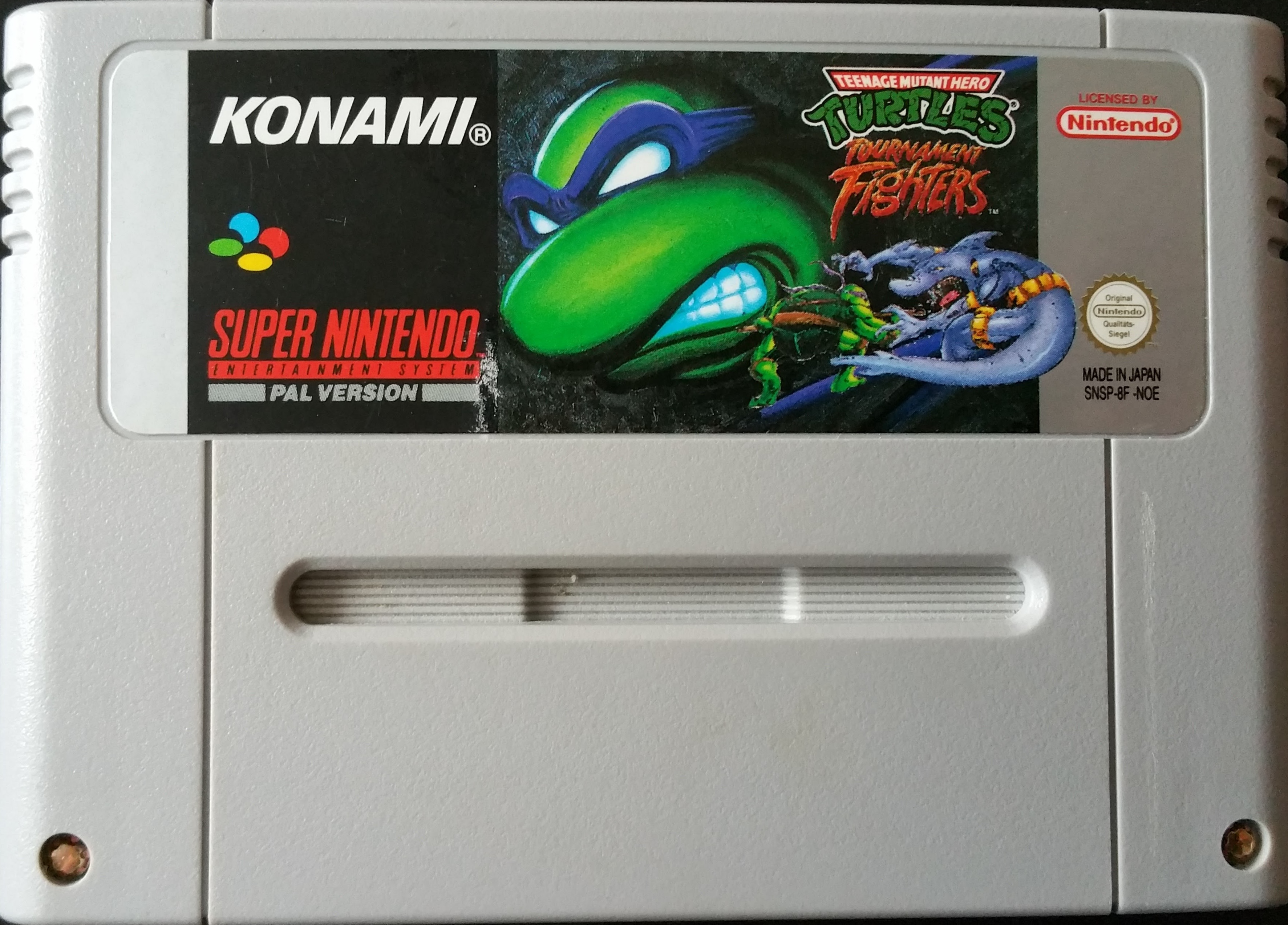 Teenage Mutant Hero Turtles Tournament Fighters (SNSP-8F-UKV) CTR