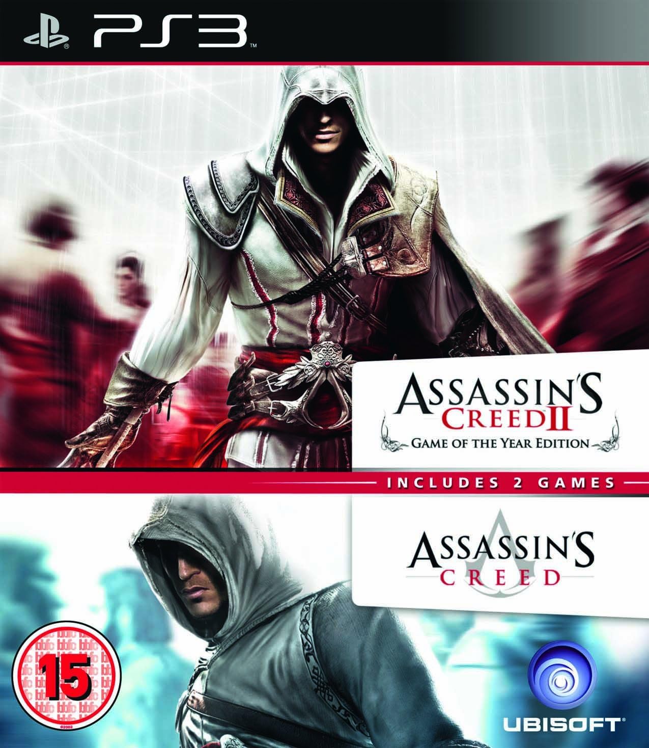 Assassin’s Creed Double Pack ( Assassin’s Creed + Assassin’s Creed II GOTY) No Manual