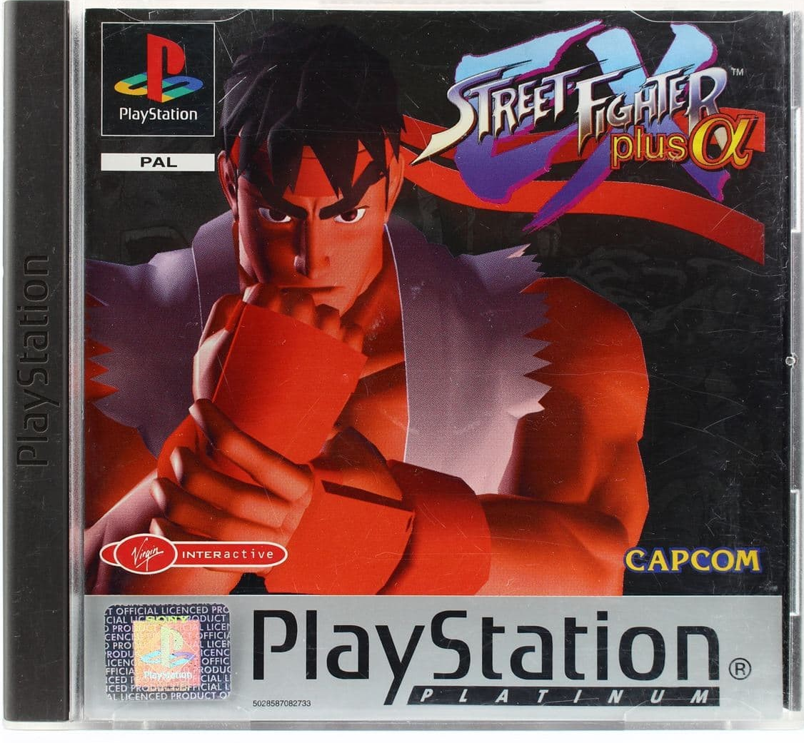 Street Fighter Ex Plus Alpha ( Előlapi papír hiányzik) (Platinum)