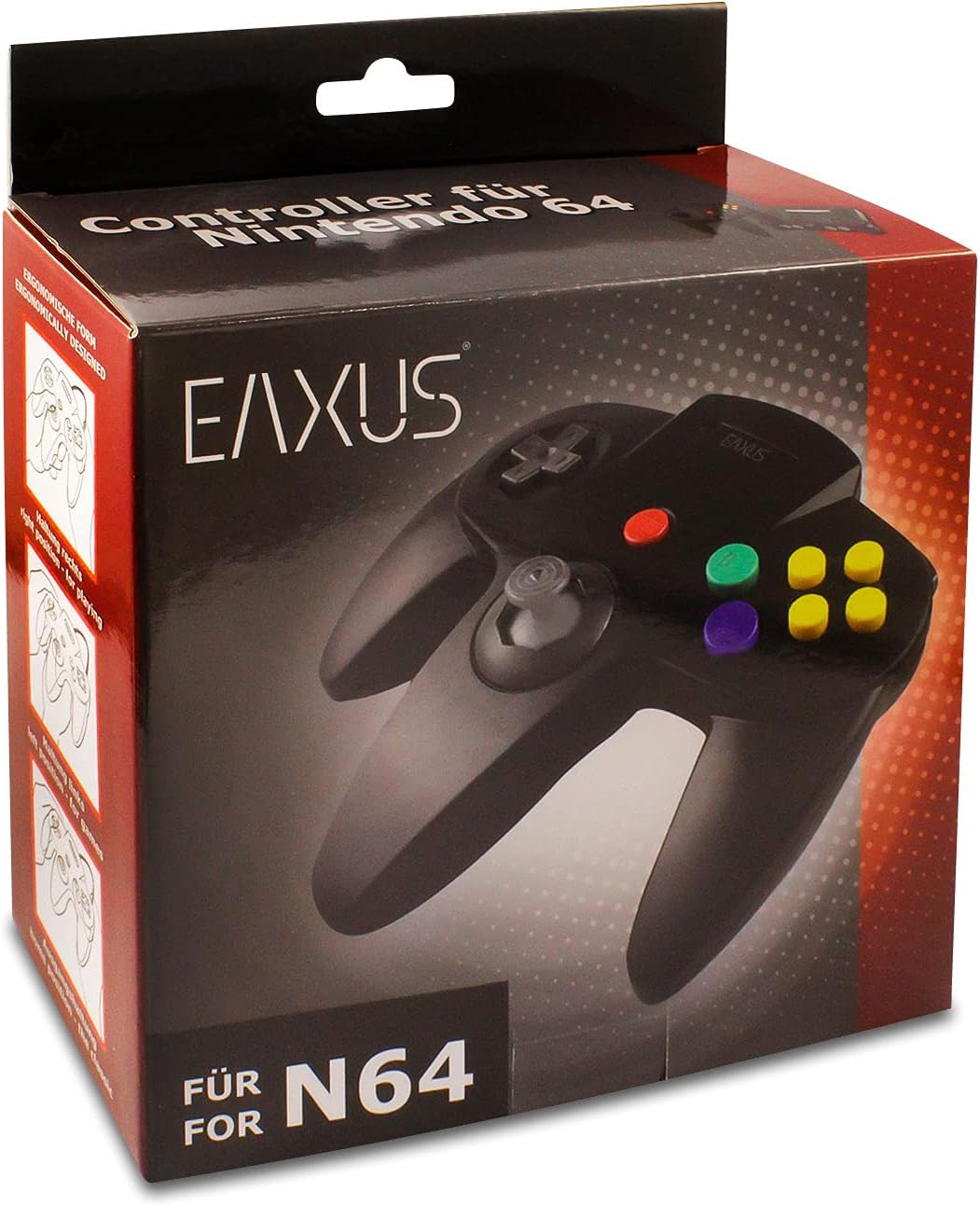 EAXUS N64 Kontroller (Dobozos)