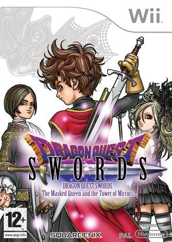 Dragon Quest Swords: The Masked Queen and the Tower of Mirrors (Gerincén szakadt borító)
