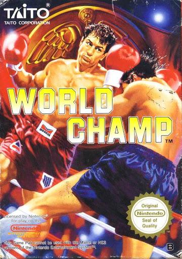 World Champ (NES-5E-FRG) Alján szakadt doboz (No Manual)