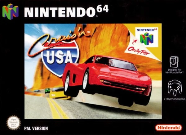 Cruisin USA (NUS-NCUP-EUR) Dobozos, No manual (Firkás matrica és matricás doboz)