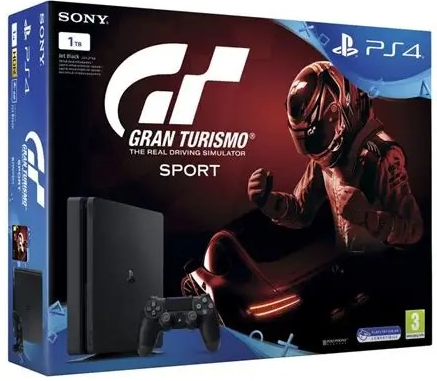 Sony Playstation 4 Slim 1TB (Gran turismo Sport dobozos kiadás, játék nélkül)